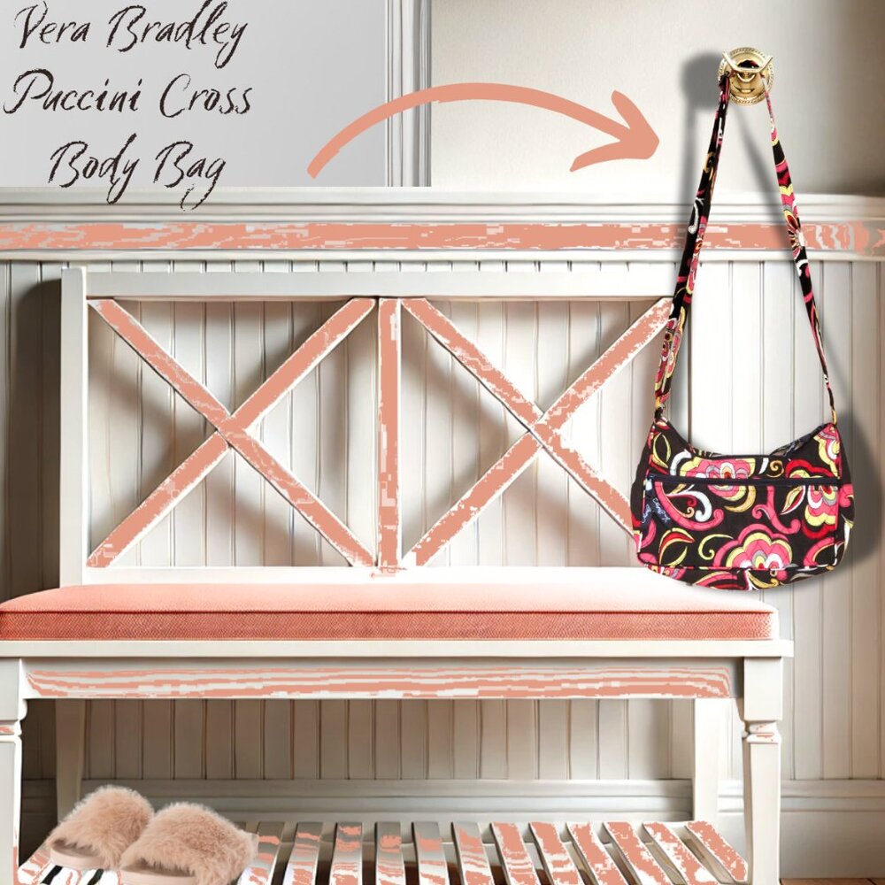Vera Bradley Puccini Crossbody Bag: Timeless Elegance With A Touch of Whimsy!
